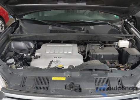 2013 Toyota Highlander Limited V6 z USA, uszkodzony, nr VIN 5TDDK3EH0DS221189